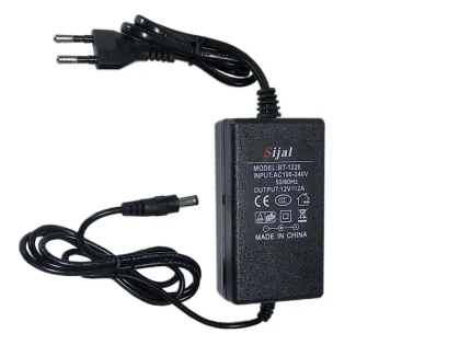 آداپتور 12V – 2A (با طول سیم بلند)