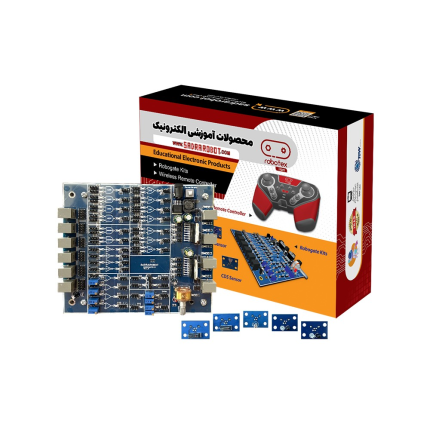 بسته آموزشي ROBOGATE+کتاب الکترونیک جلد 1 و جلد 2 و 3