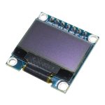 ماژول نمایشگر OLED سفید 0.96 اینچ دارای ارتباط I2C
