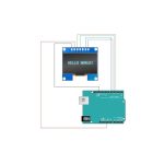 ماژول نمایشگر OLED سفید 0.96 اینچ دارای ارتباط I2C - تصویر 3