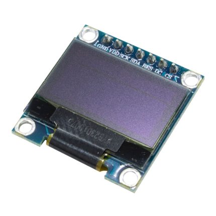 ماژول نمایشگر OLED سفید 0.96 اینچ دارای ارتباط I2C