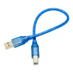 کابل سر USB نری نوع b (پرینتری) و یک سر USB نری نوع a