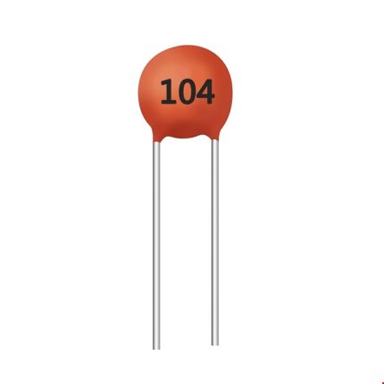خازن عدسی 100 نانو فاراد
